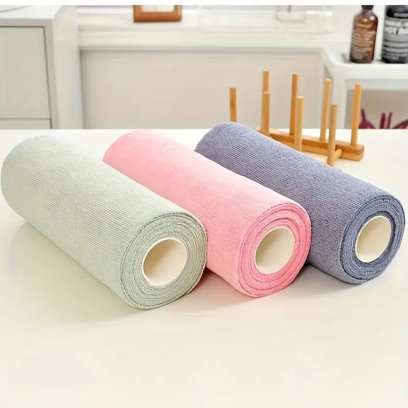 Microfiber Cleaning Cloth Roll | 🔥Buy 1 Get 1 Free🔥