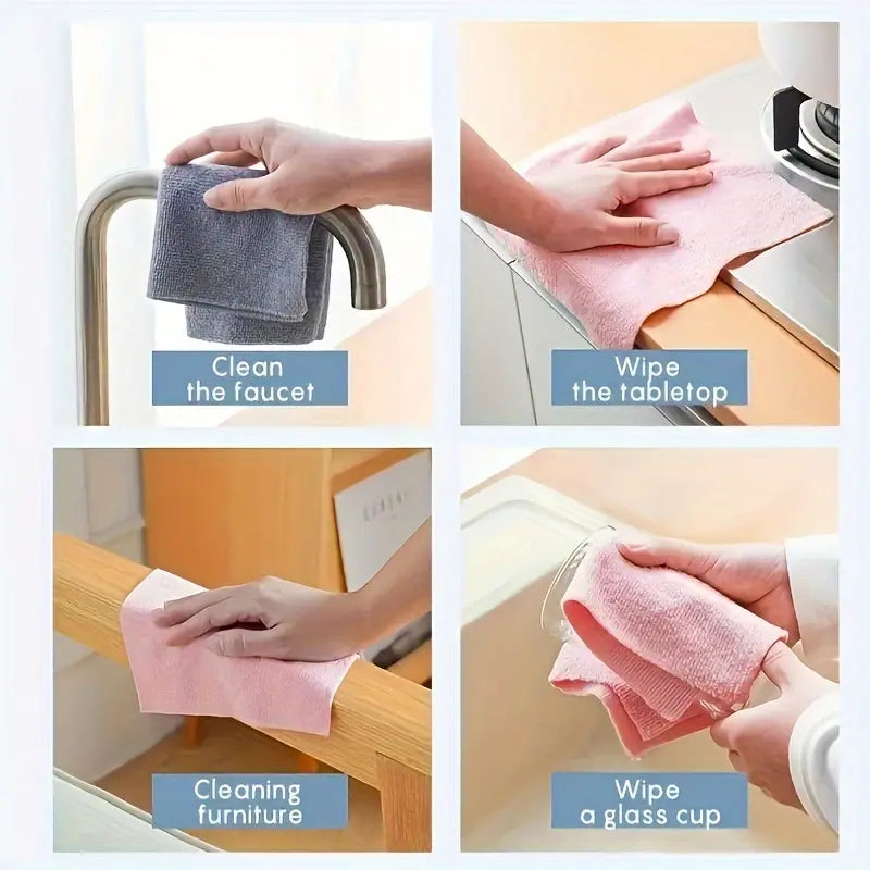 Microfiber Cleaning Cloth Roll | 🔥Buy 1 Get 1 Free🔥