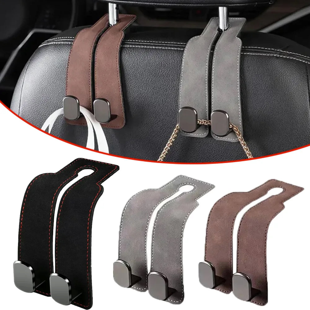 Infinix Car Seat Headrest Hook Heavy-Duty Organizer Pack of 2