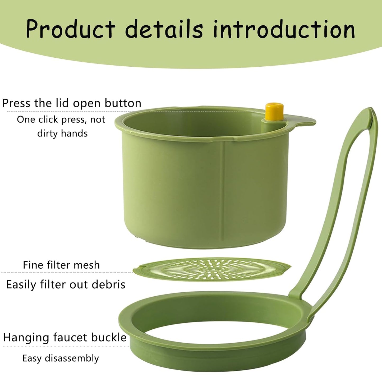 Hanging Sink Drain Basket |🔥BUY 1 GET 1 FREE🔥