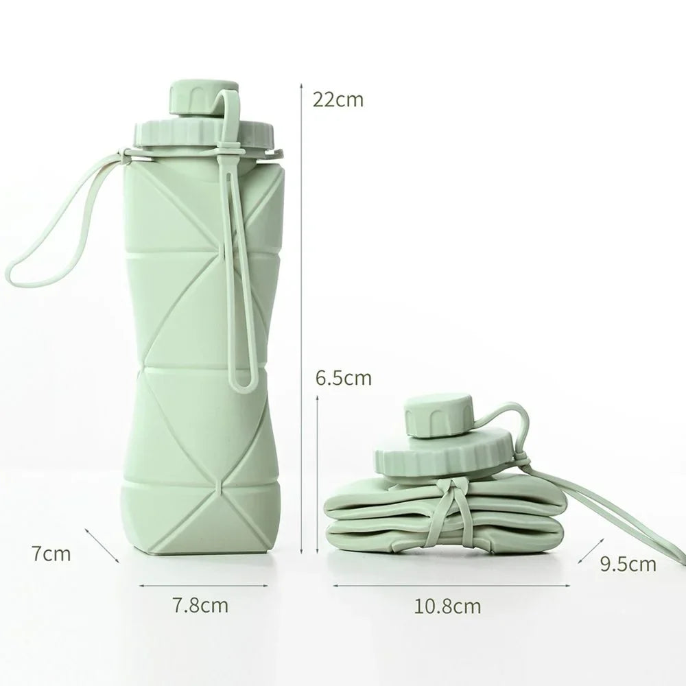 Premium Silicone Folding Water Bottle | ⏰Limited Period Offer⏰